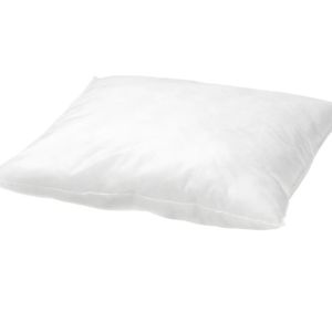(Lot of 2) Ikea Slan Soft Bed Pillow White Standard Queen 20 x 26" Washable.